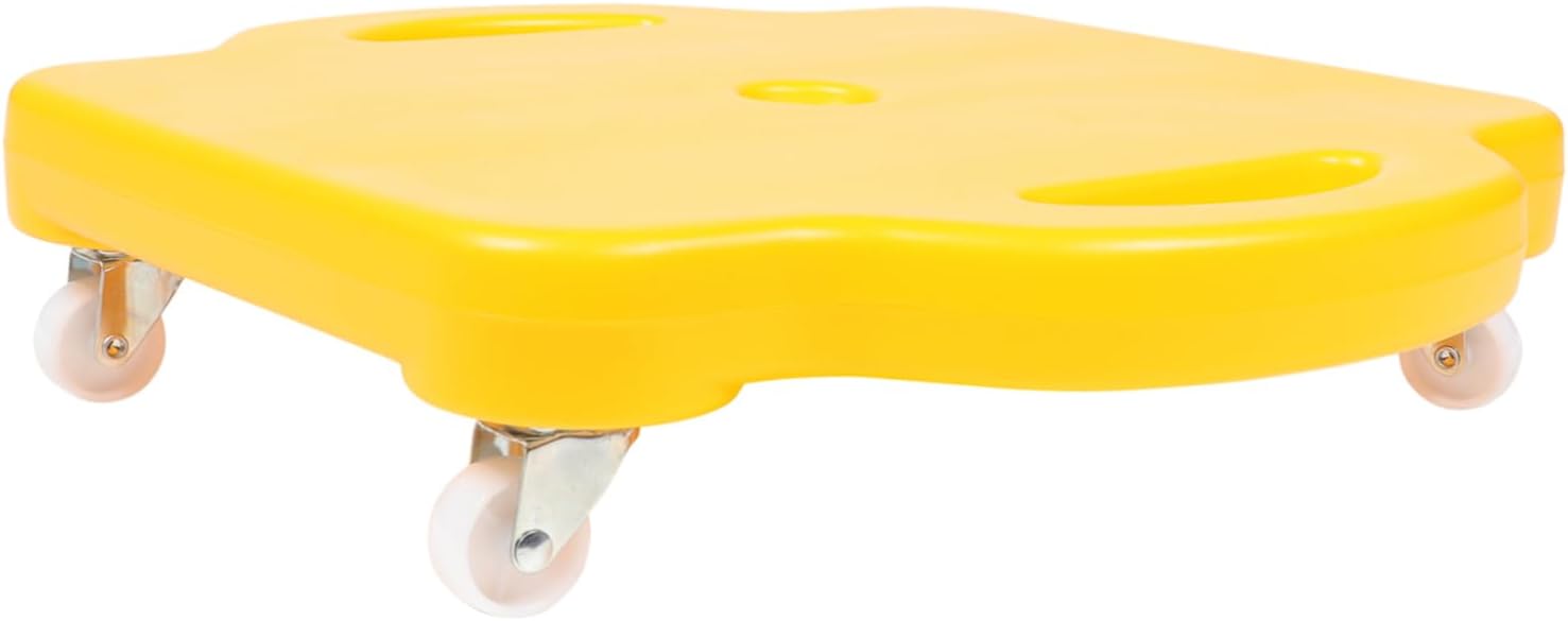 Toyvian Outdoor Four-wheel Sliding Balance Board for Boys and Girls Early Education Plaything for Mobility and Coordination and Sturdy for Therapy and Training Activities