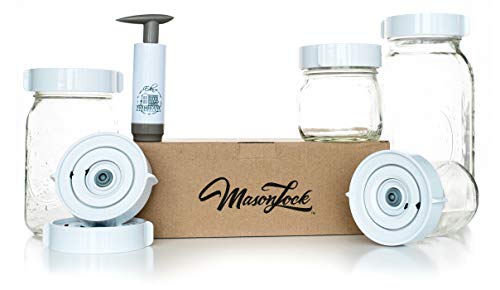 Save Time with the Easy Wide-Mouth Fermenting Kit. Accurately Tracks Start Time 6 Waterless Airlock Fermenter Lids, Pump, User Guide. Ferment Sauerkraut, Pickles and More Fermented Probiotics. No Mold