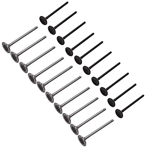 maXpeedingrods 20 Pcs Engine Intake and Exhaust Valves for Volvo C30 C70 S40 S60 S70 V50 V70 XC60 XC90, 9454607 9454610 Intake Air-out Engine Valves Kit