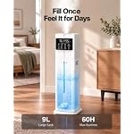 9L Humidifiers for Bedroom, 60H Runtime, Top Fill, White - Image 3