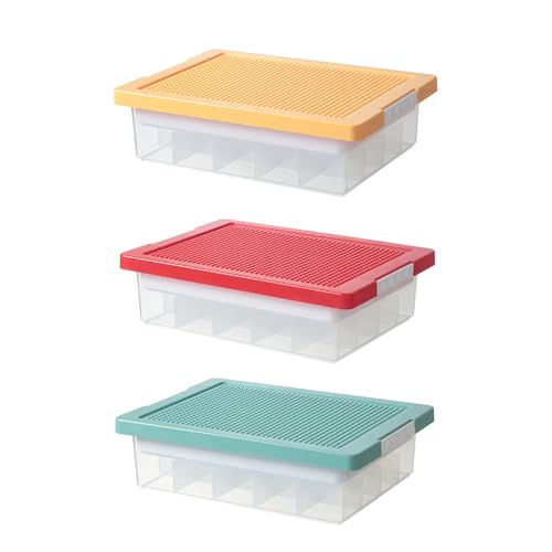Boîte de rangement plastique pour jouets perdus et compartiments - 7