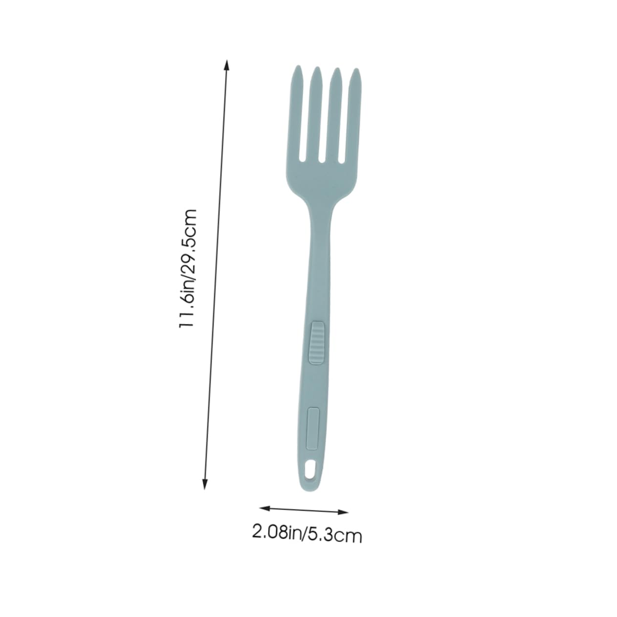Unomor 2pcs Multifunctional Silicone Forks for Baking Mixing Stirring Nonstick Kitchen Utensil