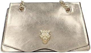 Plein Sport Unisex MINIBAG Helena Handtasche, Gold