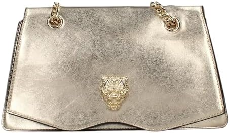 Plein Sport Unisex MINIBAG Helena Handtasche, Gold