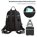 Rucksack Damen Klein, Cityrucksack Wasserdicht Rucksäcke Daypacks Damen Rucksackhandtaschen Rucksack Für Lässig Schule Travel Wandern Arbeit – Bild 4