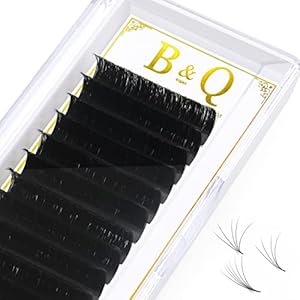 B&Qaugen KH-C-0.05-13mm Selbstfächernde Wimpern 1 Tray