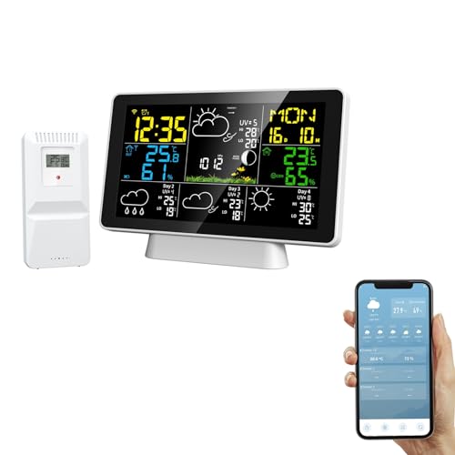 Station météo sans fil avec capteur WiFi