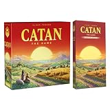 CATAN Board Game + 5-6 Player Expansion Bundle - Strategy Game for Families & Adults, Trade Build Settle, Extended Player Count Party Game, Ages 10+, 3-6 Players