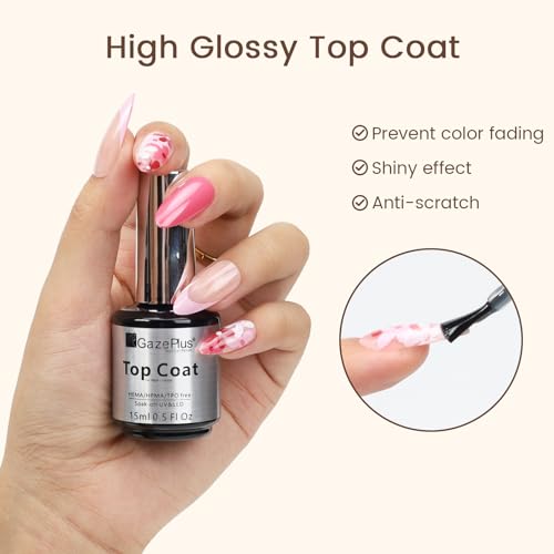 Gel Base y Top Coat 15ml Sin HEMA Ni TPO miniatura 4