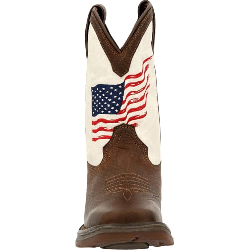 Durango Lil Little Kids Distressed Flag Western Boot3