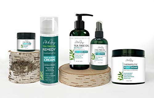 image for ALI & SHAY Therapeutic Foot & Bath Soak w/ Epsom Salt Peppermint & Men