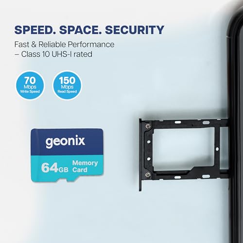 Image of Geonix 64GB SD Card, Memory Card