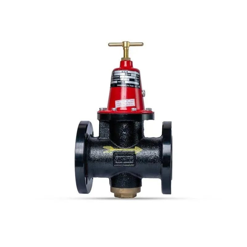 GAS EXPERT Gas Regulator | High-Pressure | Leak-Proof | Aluminium Bonnet & Brass Trim Parts | Consistent Gas Flow Control | Compatible with Industrial Gas Cylinders (R-2317_Red)-image-2