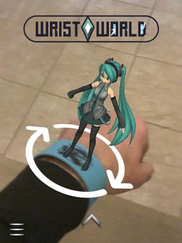 Image of Hatsune Miku Wrist Band Set - an Augmented Reality Virtual AR RPG Adventure On Your Phone and Wrist