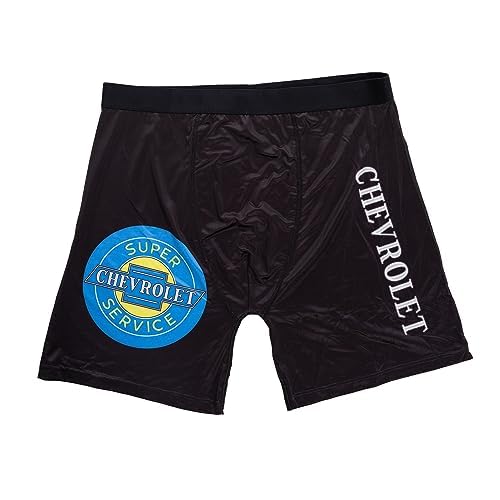 General Motors Chevrolet Super Service Boxer Shorts - Iconic Comfort with Chevrolet Designs | Officially Licensed