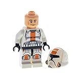  Bausteine gebraucht 1 x Lego System Figur Star Wars Old Republic Trooper 2 Weiss orange Helm Weiss orange 75001 11219pb01 973pb1343c01 sw444