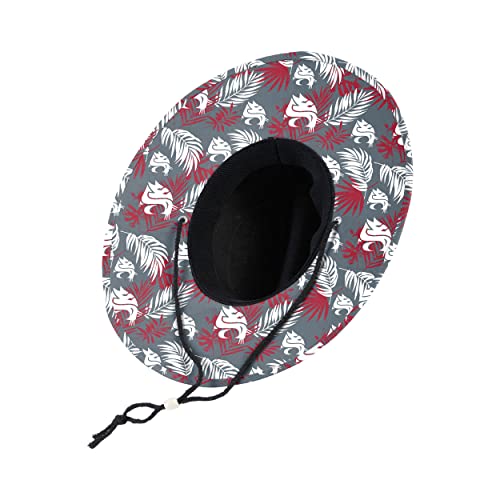 Image of Washington State Cougars NCAA Team Color Straw Hat