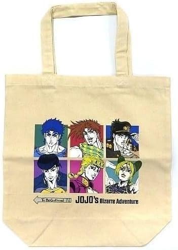 ジョジョの奇妙な冒険アニメ10周年記念展 描きおろしトートバッグ主人公ver.