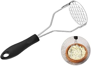 Fineday Bottle Stopper, Stainless Steel Potato Mashers Garlic Mud Pressure Puree Tool, Kitchen，Dining