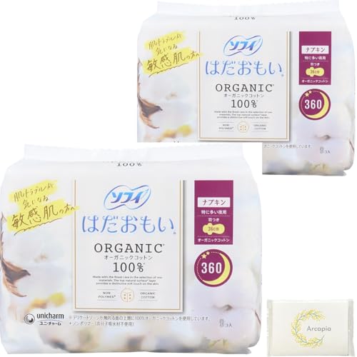 �y�Z�b�g�i�zSANITARY NAPKIN �����p�i�v�L�� �I�[�K�j�b�N�R�b�g�� ���ɑ�����p 36 cm �H�� 8�R�� 2�_�Z�b�g �������̐����΍��