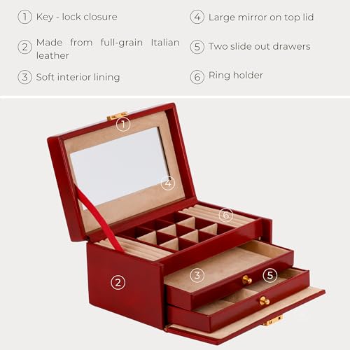 Image of Time Resistance Women's Beloved Leather Jewelry Box