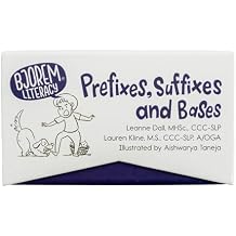 Bjorem Speech Prefixes & Suffixes & Bases Card Deck Vocabulary & Reading Comprehension Tool for Literacy, Classrooms & Home Learning Instruction