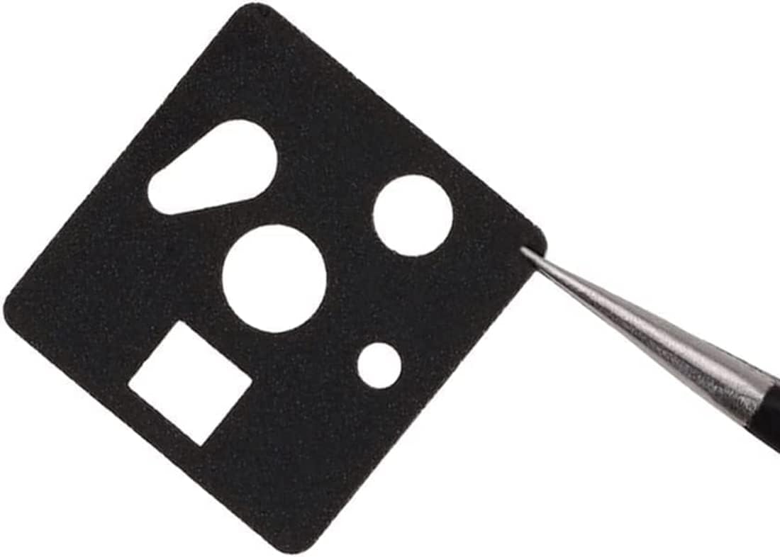 ZugGear DUROCK Keyboard Switch Pads 0.5mm Poron Foam Swithes Pad for Hot Swap Keyboard, 120 Pieces