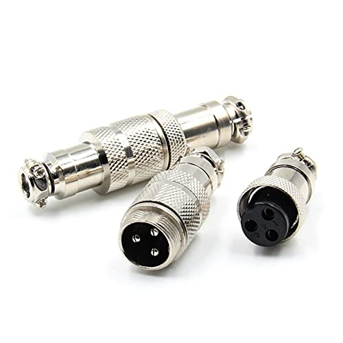 Prise GX16 5 broches mâle femelle 16mm anti-vibration pour écran et panneau électrique