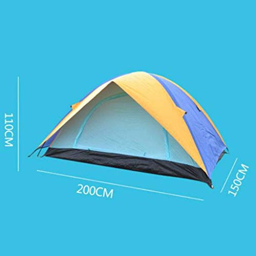 Tente de camping pop up imperméable et abri solaire dôme - 7