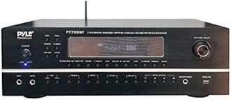 Pyle 7.1-Channel Hi-Fi Bluetooth Stereo Amplifier - 2000 Watt AV Home Theater Speaker Subwoofer Surround Sound Receiver w/ Radio, USB, RCA, HDMI, MIC IN, Supports 4K HD TV's, 3D - Pyle PT796BT