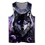 Space Purple Wolf