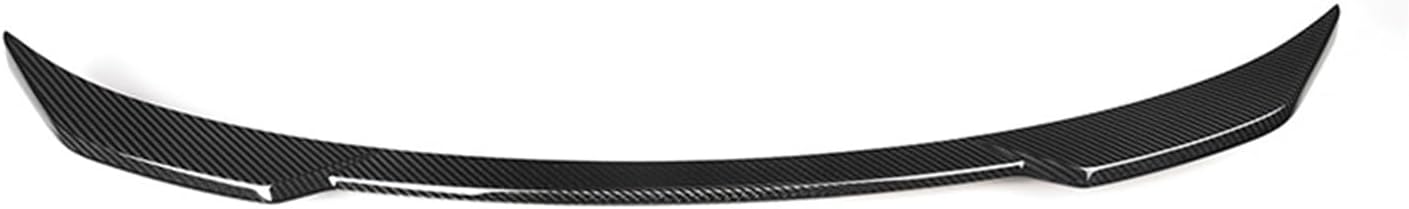 Rear Trunk Spoiler Wings Real Dry Carbon Fiber Low-Kick Deck Tails Compatible ForBMW 4 Series Gran Coupe G26/i4 2021-IN Car Boot Lid Lip(VS Style)