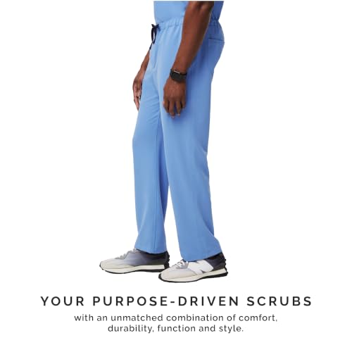 FIGS Pisco Basic Scrub Pants for Men – Ceil Blue, Medium by FIGS - Used condition - Image 6