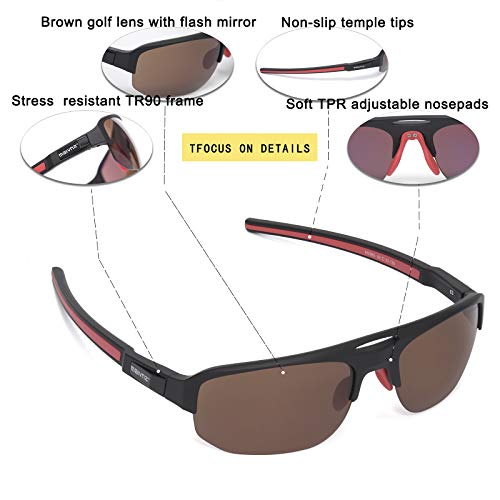 Image of maivnz Golf Sunglasses for Men Women, Golf Ball Finder Glasses, UV400