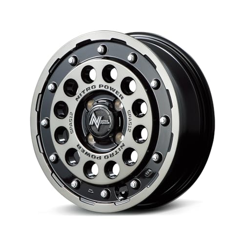 Amazon.co.jp: 4本セット MID NITRO POWER H12 SHOTGUN 14×5.5J