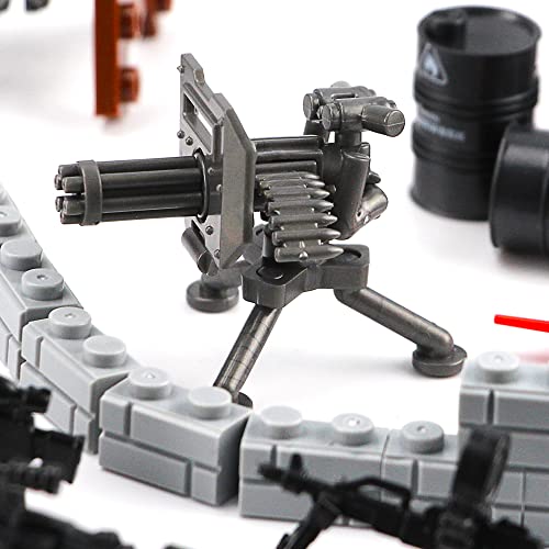 Feleph Swat Weapons Toys, Military Police Bricks Accessories For Policeman Figures, Army Team Ww2 Gear Pack Building Blocks For Boys #TOP1