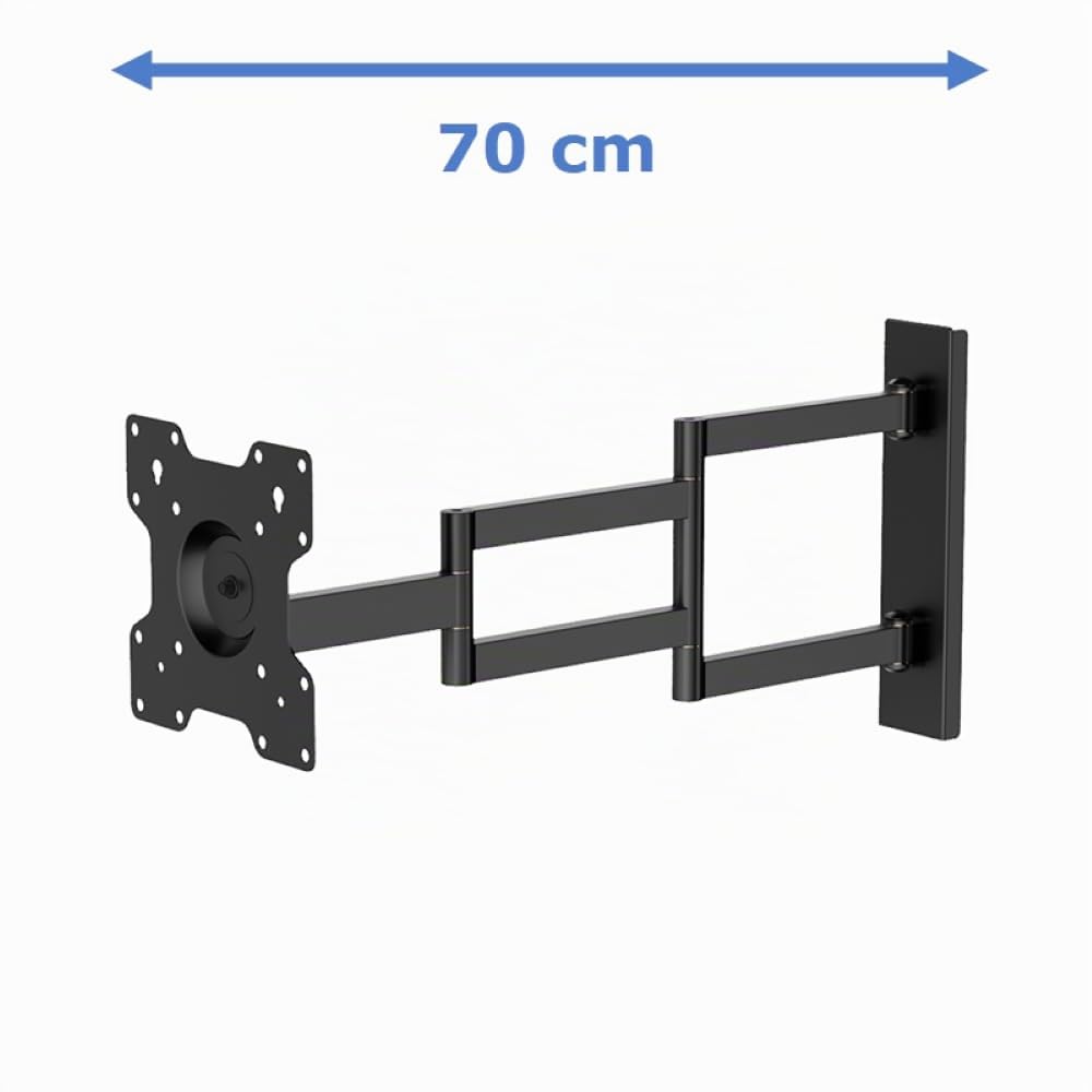 Soporte de Pared para TV XTRARM Axis XL de 70 cm, Distancia 70 cm, extensión, Giro, rotación, inclinación, 24-55 Pulgadas 25 kg, VESA 200x200