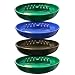 Tzipco's 4 Pack Round Plastic Cigarette Cigar Tabletop Ashtray Colors Assorted