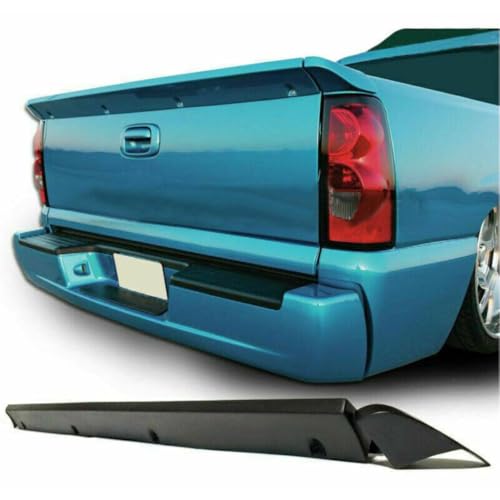 Ulfwtqz MWUA86100-000566 1Pc Trunk Tailgate Spoiler Wing Rear Center Side Plastic Polyurethane Black Silver Unpainted Painted cover
