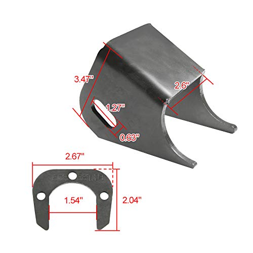 Mountainpeak Front Lower Control Arm Bracket Fit For Jeep TJ XJ ZJ MJ