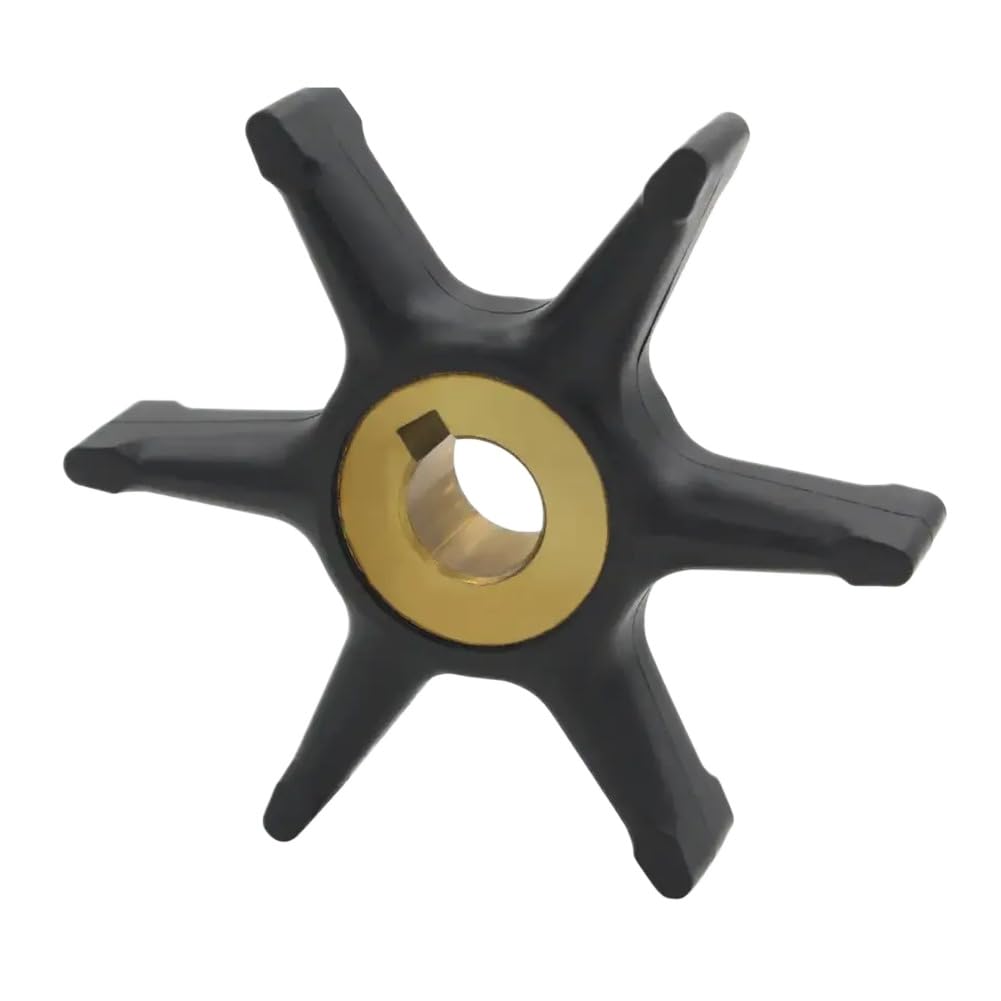 Girante della pompa dell'acqua compatibile con motori fuoribordo 3HP 4HP 5HP 6HP. Sostituisce i codici 277181 e 0434424
