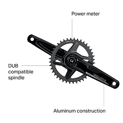 SRAM Rival AXS 1X 12-Speed capteur de puissance contre sauts de chaîne - 4