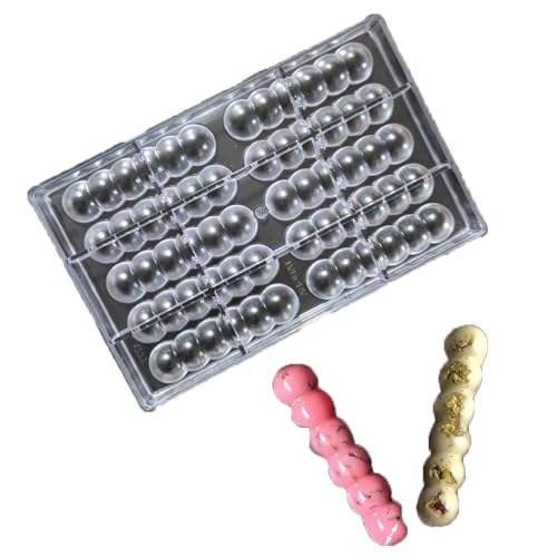 Image of Long Stick Polycarbonate Candy Mold, Chocolate Baking Tool, Jelly Cake Decoration