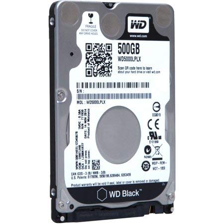 Western Digital disque dur 500 Go 7200 trmin 32 Mo 2.5 Série ATA III Neuf - vue 9