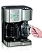 Hamilton Beach Programmable Coffee Maker & Hot Water Dispenser, 2-Way, Black and Stainless