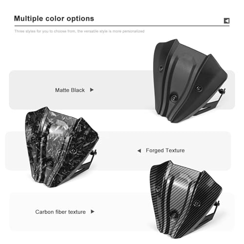 Spoiler Pare-Brise Réglable Look Carbone Duke 790 - 7