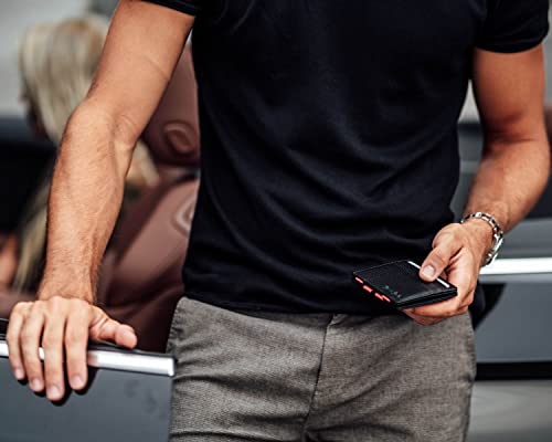 Jaimie Jacobs ® Magic Wallet Flap Boy Slim, The Original, Magic Wallet for Men, Italian Cow Leather, Slim Wallet, RFID Blocking Bill Holder