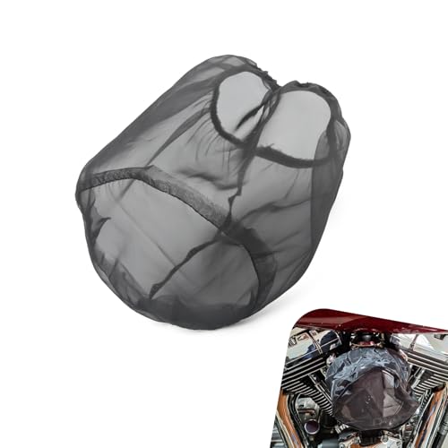Foelony Air Intake Filter Sock Cover, Waterproof Dustproof High-Flow Cold Air Intake Filter Protective Wrap, Universal for Most Cars (Small)