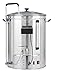 Produktbild Klarstein Brauheld Pro Maischekessel, Bierbrauanlage, Volumen: 70 Liter, 100-3300 W, MemoryBrew: 11 programmierbare Schritte, Timer, 30-100 °C, Anti-Burn-Circulation, Edelstahl