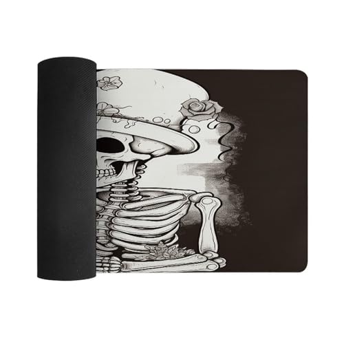 Skeleton Chef Desk Pad con Base de Goma miniatura 3